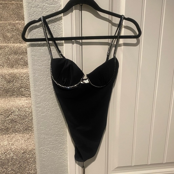 LA REVECHE Letizia Crystal-embellished Swimsuit - Picture 4 of 10